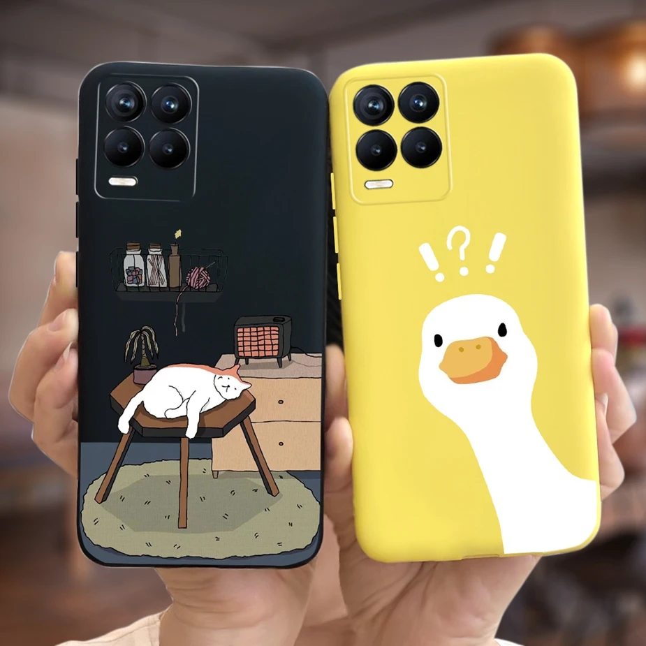 Funda Silicona Realme 8 Serie