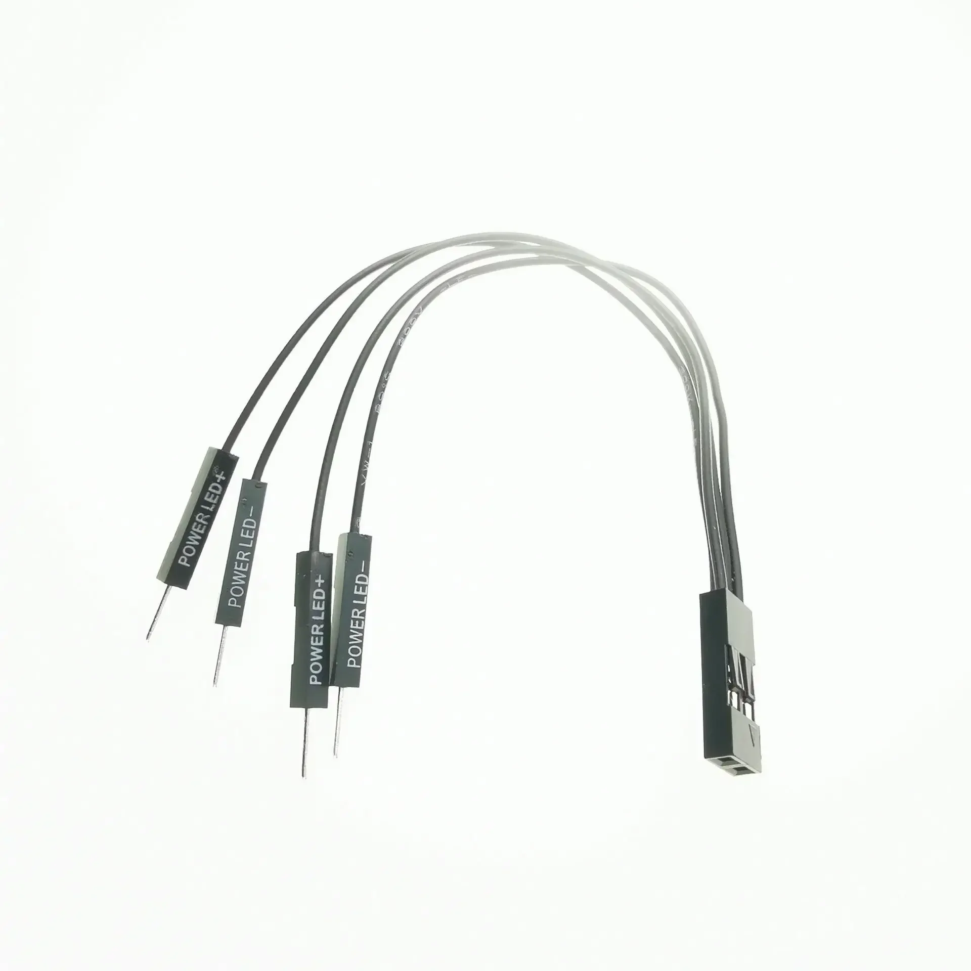 Cable Divisor LED PC – Conector Dupont 2 a 4 Pines 10 uds - imagen 2