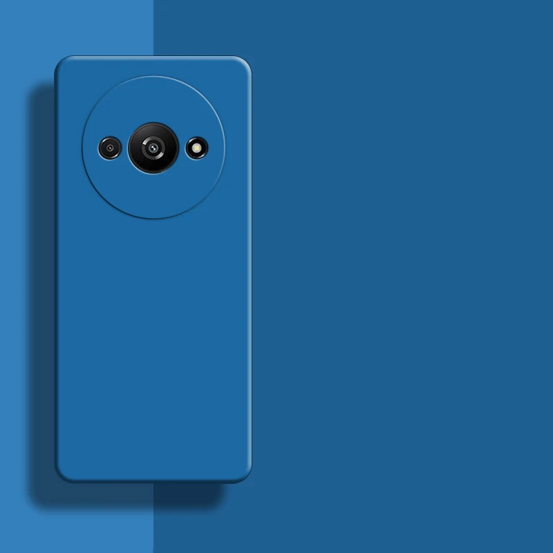 Para Xiaomi Redmi A3 funda para Redmi A1 A2 Plus A3 funda nueva funda protectora de silicona líquida Original para Redmi A1 A2 A1 + A2 + A3 - imagen 4