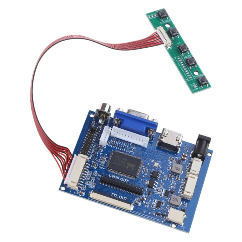 LCD Screen Controller AT070TN92 AT070TN94 Micro USB 50Pin Driver - imagen 3