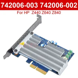HP Z440 Z640 Z840 – Adaptador PCIe M.2 NVMe Placa probada