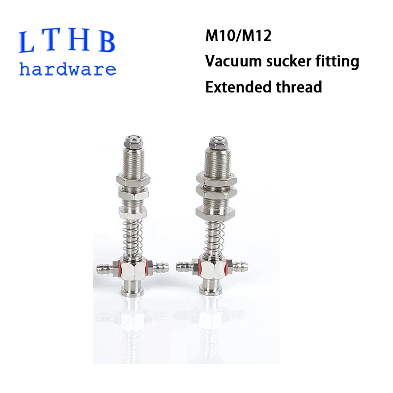 1 Uds Robot ventosa de vacío montaje ventosa biela M10/M12 extender hilo manipulador herramientas de automatización