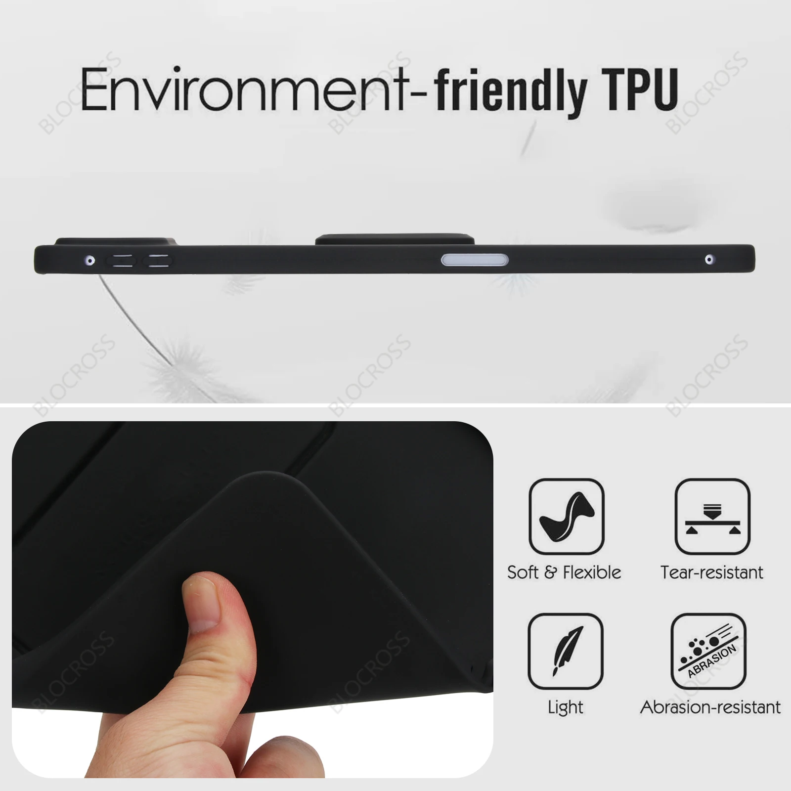 Funda para tableta RedMi Pad SE de 8,7 pulgadas SE 11 "para Xiaomi Mipad 5 11 Pro 6 11 Pro 7 Pro 11,2 soporte trasero duro - imagen 4