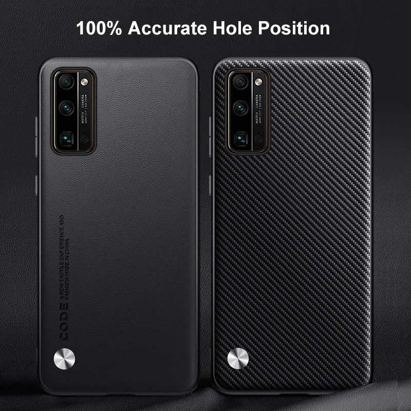 Para Honor 30 Pro Plus funda de lujo de cuero PU funda de teléfono para Honor 30 Pro + Honor30 Pro contraportada protección de silicona a prueba de golpes - imagen 4