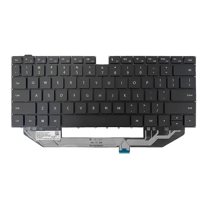 Teclado ORIGINAL para ordenador portátil, nuevo, para HUAWEI MACH-W19, MACH-W29BL, MACH-W19L, WX9 - imagen 4