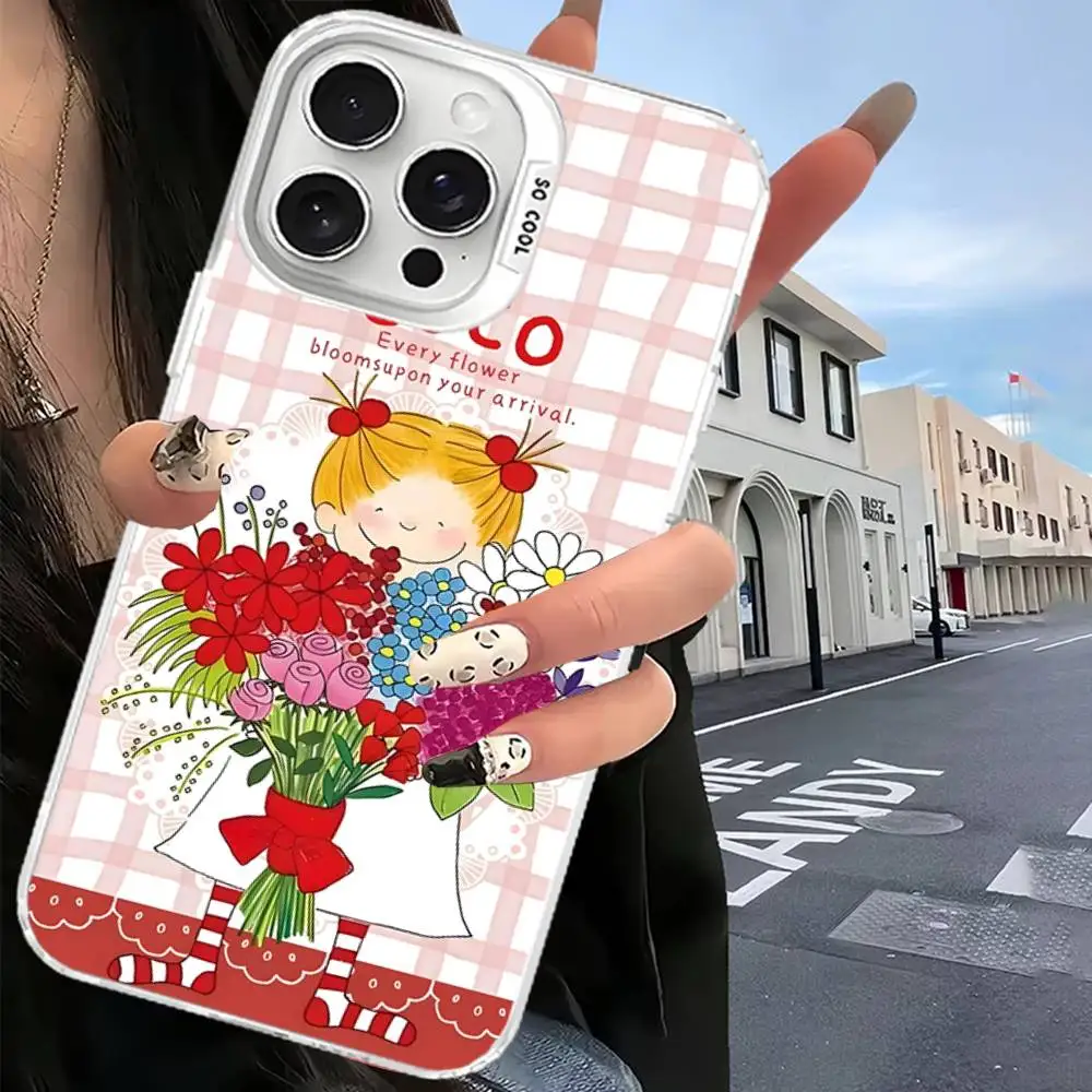 Funda de teléfono Coco-cha para iPhone 17 16 15 14 13 12 11 Pro MAX mate a prueba de golpes trasera anticaída cubierta mate - imagen 2