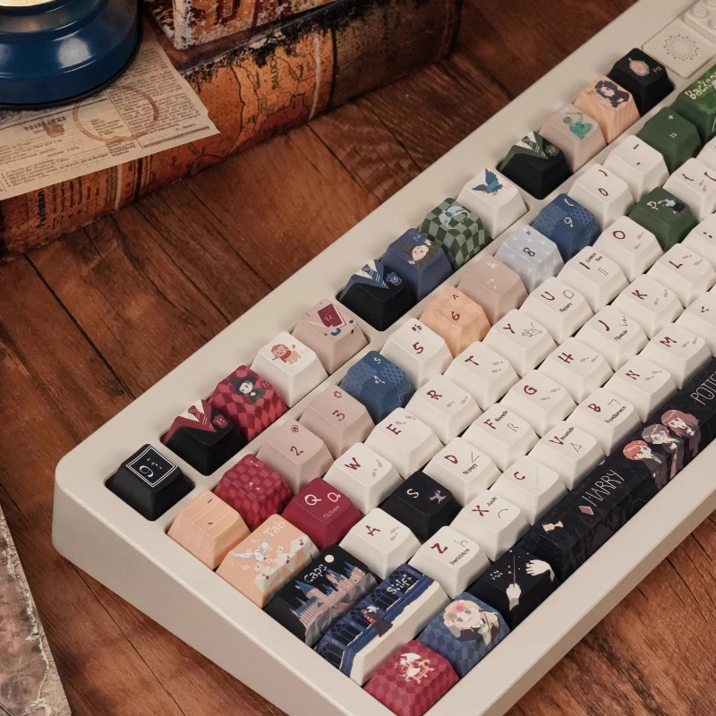 Gran oferta, teclas de artista, sublimación pbt personalizada, teclas de perfil de cereza/SOA, bonito diseño Original, tecla de punto de Anime de dibujos animados - imagen 5