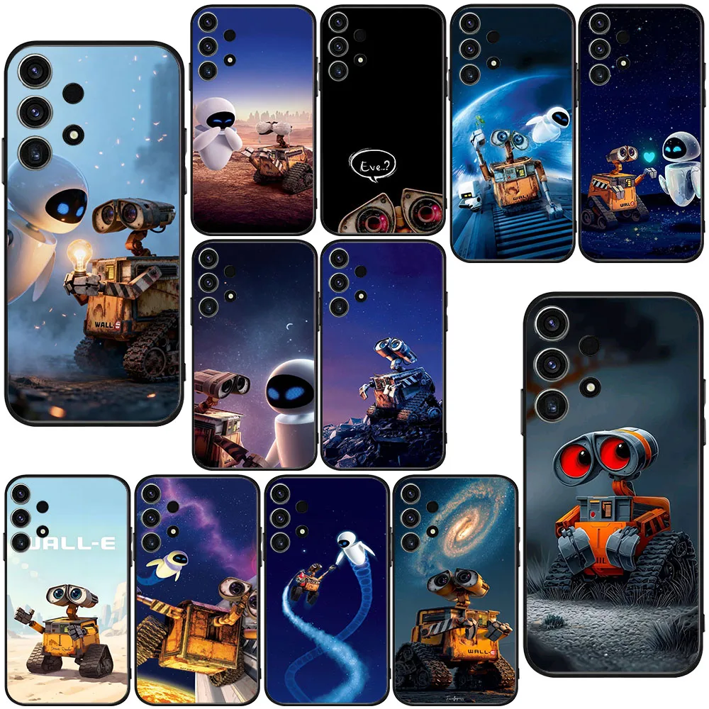 Funda blanda BK-9 Eve And Wall E para Xiaomi POCO C3 C40 C50 C51 C55 C65 C71 C75 F2 F3 F5 GT Pro