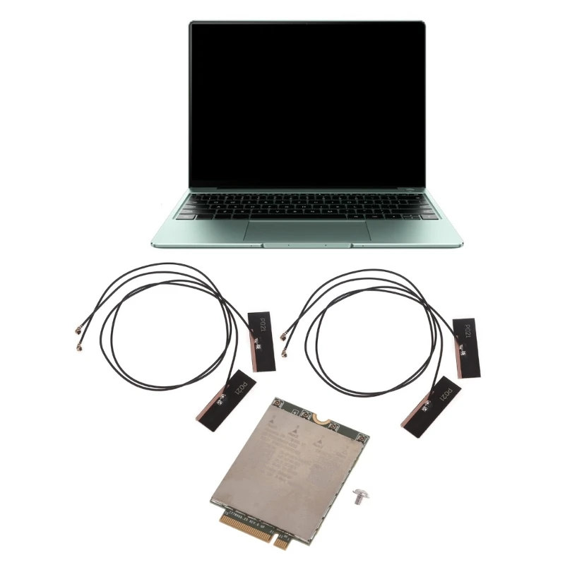 Módulo de tarjeta T77W968 LTE Cat16 4G WWAN DW5821e 1 Gbps para Dell Latitude 5420 5424 7424 Rugged Latitude 7400 / 7400 - imagen 2