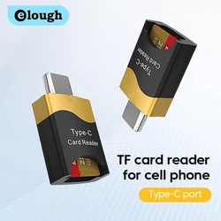 Elough Lector de tarjetas microSD USB-C OTG para iPad, MacBook
