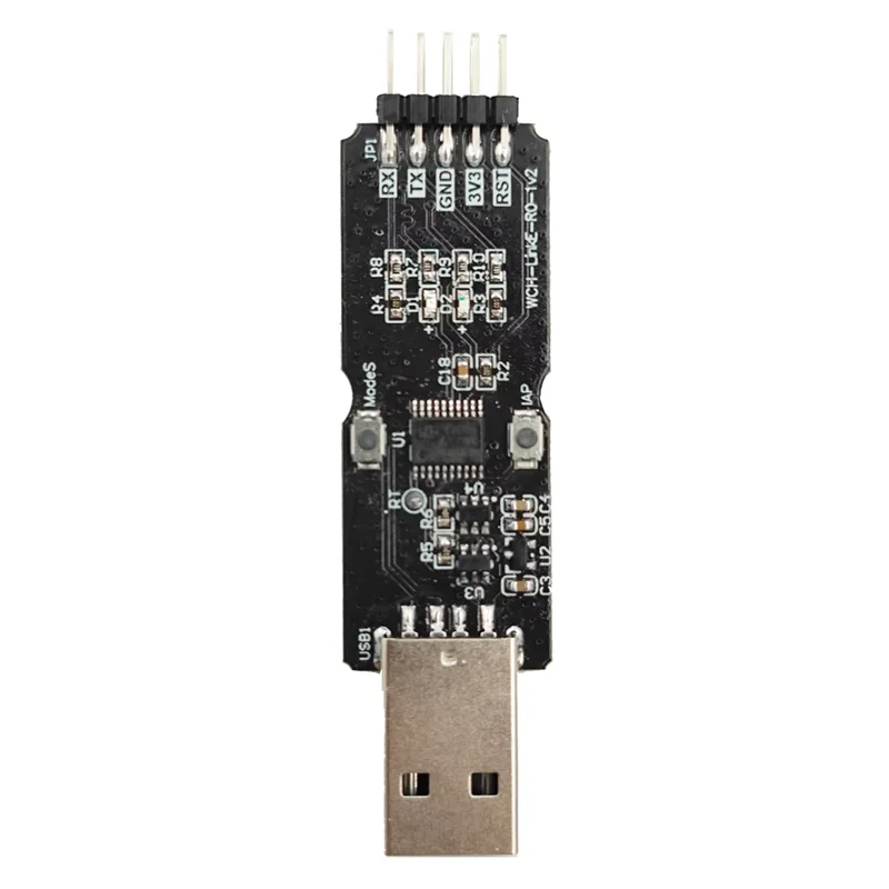 WCH Linke CH32V003 EVT MCU descargar depurador RISC-V arquitectura MCU/SWD interfaz ARM Chip 1 puerto serie a canal USB - imagen 2