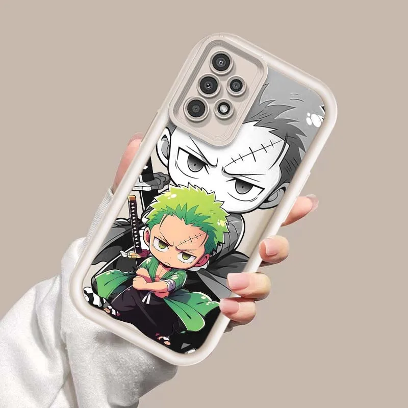 Funda Nami Luffy para Samsung Galaxy A04E A04 A04S A05 A06 A10S A11 A12 A13 A14 A15 A16 funda de teléfono con escalera ocular - imagen 2