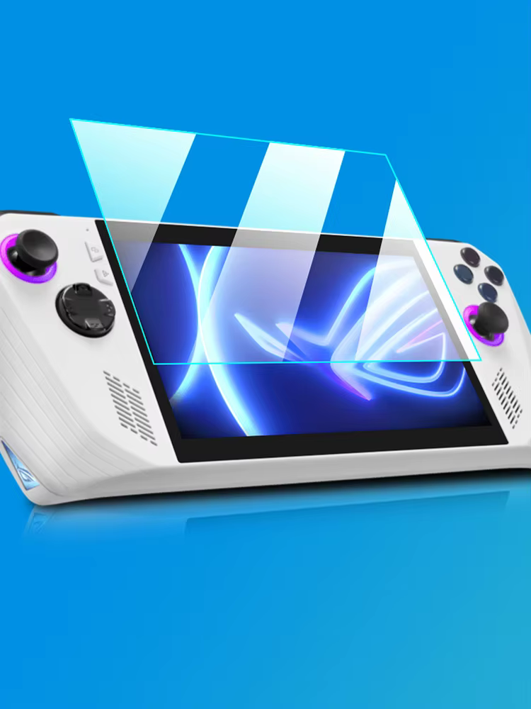 Protector de pantalla de vidrio templado HD 9H para consola ASUS ROG Ally, cubierta resistente a los arañazos, antihuellas y al aceite - imagen 5