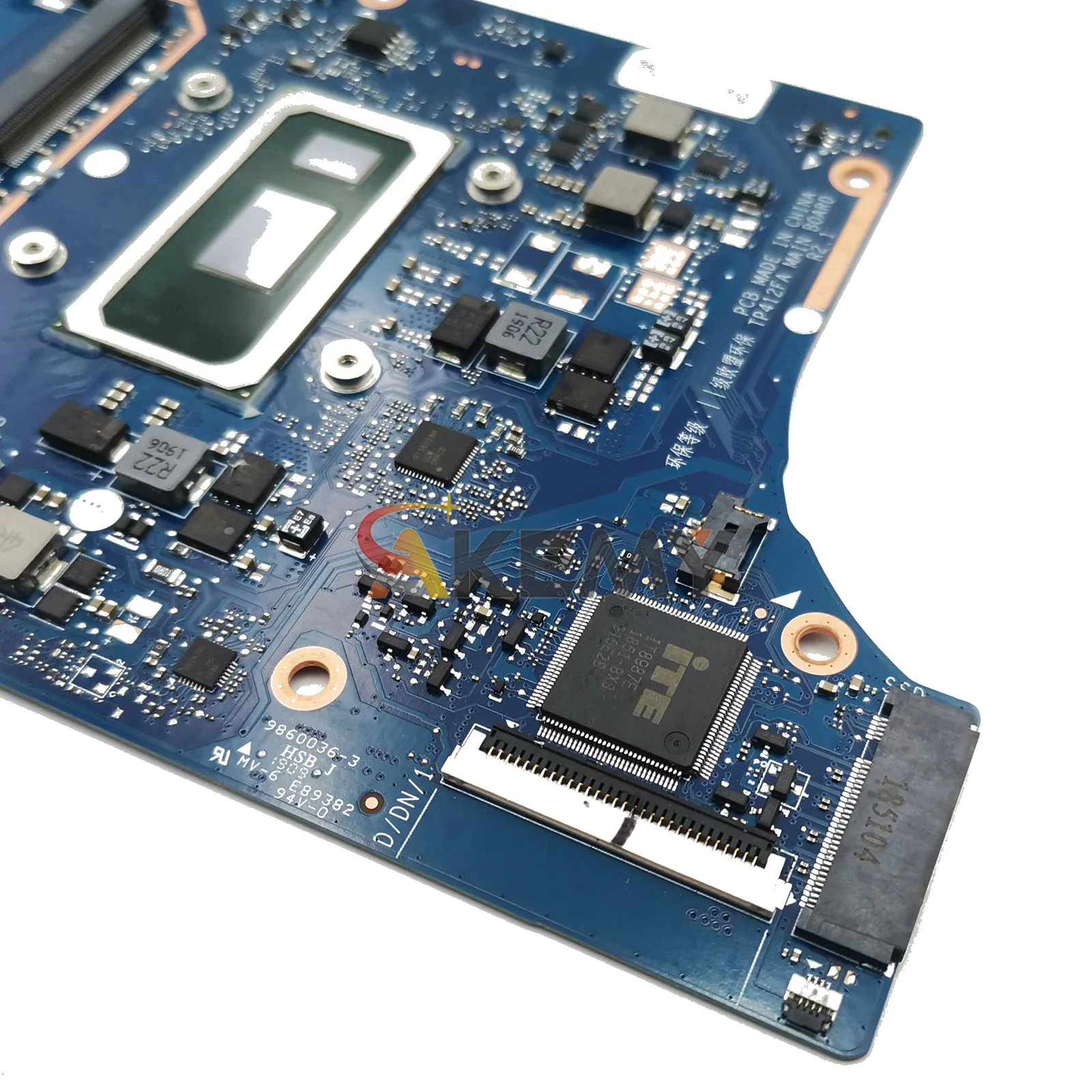 Placa base para ordenador portátil TP412FA para ASUS VivoBook Flip TP412F SF4100F TP412FA TP412FAC con CPU I3 I5 I7 100% pruebas OK stk - imagen 4