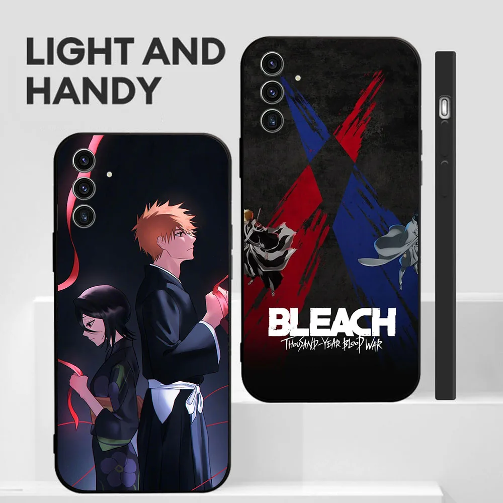 BD-14 funda negra blanqueadora para Samsung A55 A16 A15 A25 A35 M35 M15 A24 M55 A26 A05S A56 A36 Quantum 2 - imagen 3