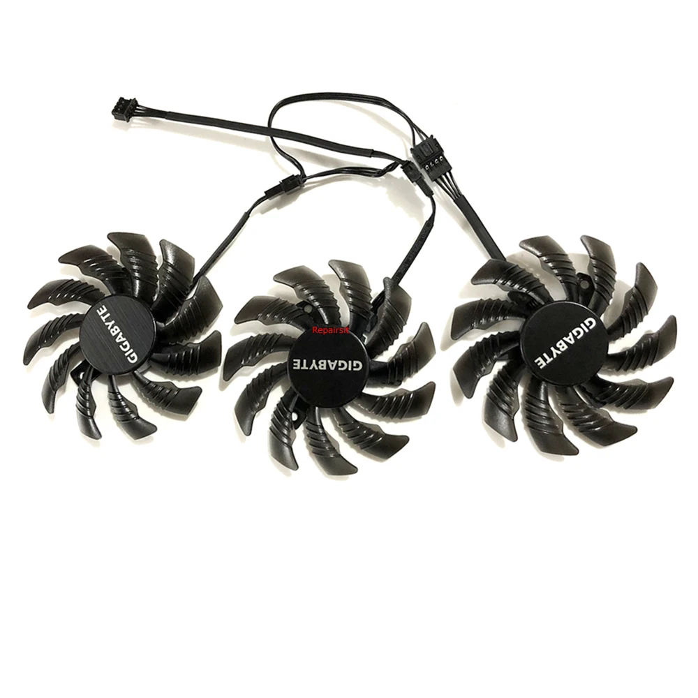 Ventilador de tarjeta gráfica vídeo,T128010SU,Enfriador VGA,para GIGABYTE GTX 1080 Ti G1 Gaming,para GIGABYTE GTX 1070 Ti G1 Gaming,para GIGABYTE GTX 1080 G1 Gaming,para GTX1060 ROCK,Sustituir PLD08010S12HH - imagen 2