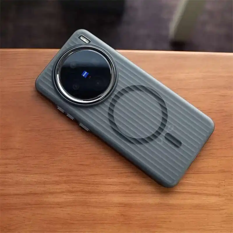 Funda transparente mate ultrafina para Magsafe para Vivo X200 Ultra FE x300 pro X200S, cubierta de carga inalámbrica magnética para PC dura - imagen 2