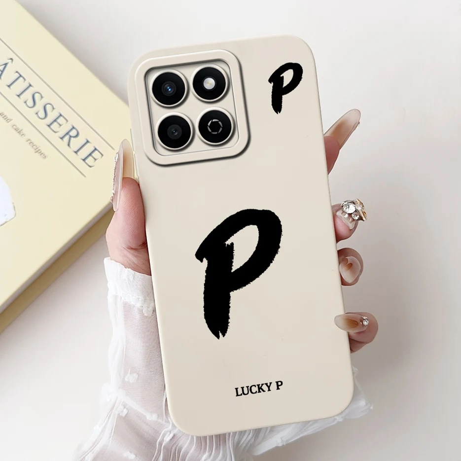 For Honor X7C Case ALT-LX2 Cute Lucky Letters Cover Shockproof Soft TPU Phone Case For Honor 200 Smart HonorX7C Back Cover Coque - imagen 3