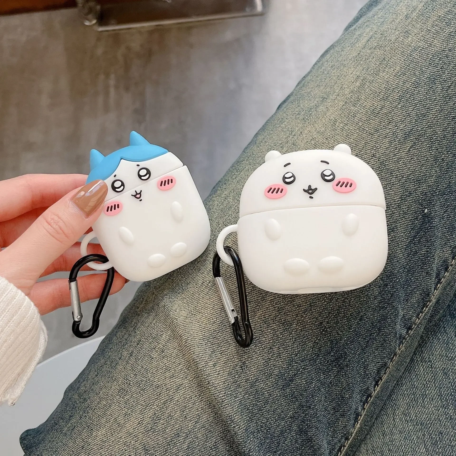 Para Funda Airpods Pro 3, Anime Chiikawa para Airpods 4 3 2 1, Funda protectora de silicona para auriculares para Airpods Pro 2 Funda - imagen 3