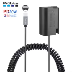 PD USB-C DMW-BLK22 adaptador de corriente de batería simulada para Panasonic Lumix G9 DC-S5K DC-S5 GH5S GH5 II GH6 cargador de cámara