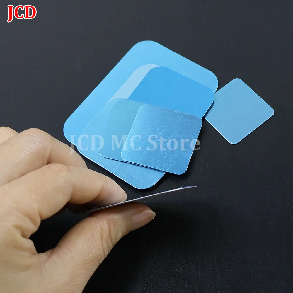 10 Uds placa de Metal pegatina disco hoja de hierro para imán soporte para teléfono móvil soporte magnético para coche para Iphone Xiaomi Huawei Samsung - imagen 4