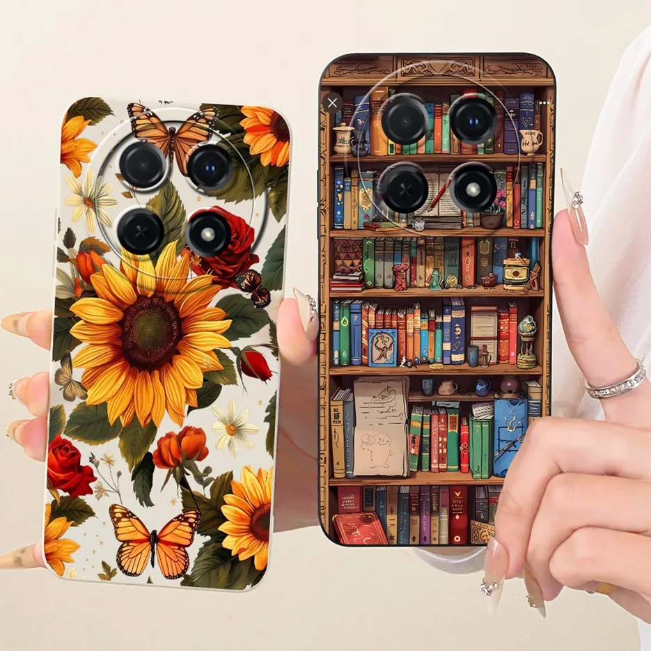 Para Huawei Nova 12i funda Nova13i CTR-L91 lindo conejo cubierta de dibujos animados suave TPU funda de teléfono para Huawei Nova 13i Nova12i Fundas parachoques - imagen 2