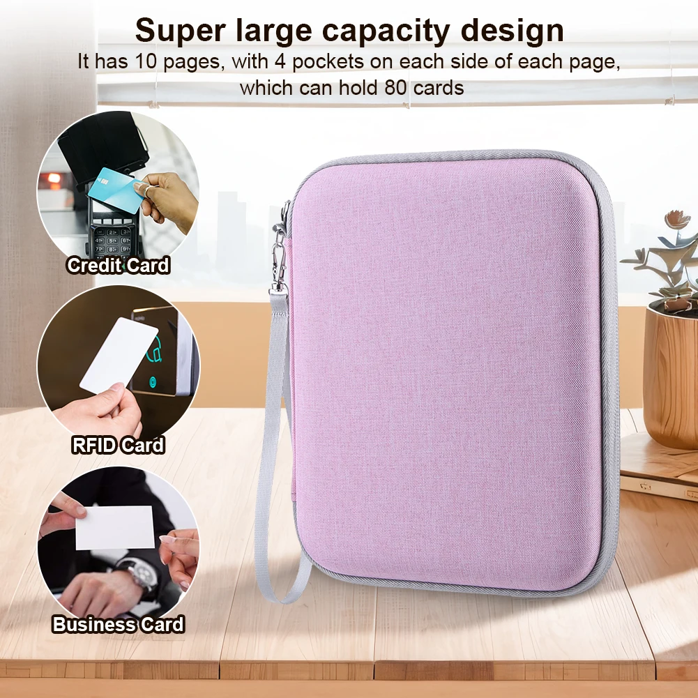 Estuche de tarjetas para tarjetas Yoto, Mini estuche para tarjetas de audiolibro, carpeta portátil suave, soporte para carpetas de tarjetas, soporte de almacenamiento para reproductor de música para Yoto - imagen 4