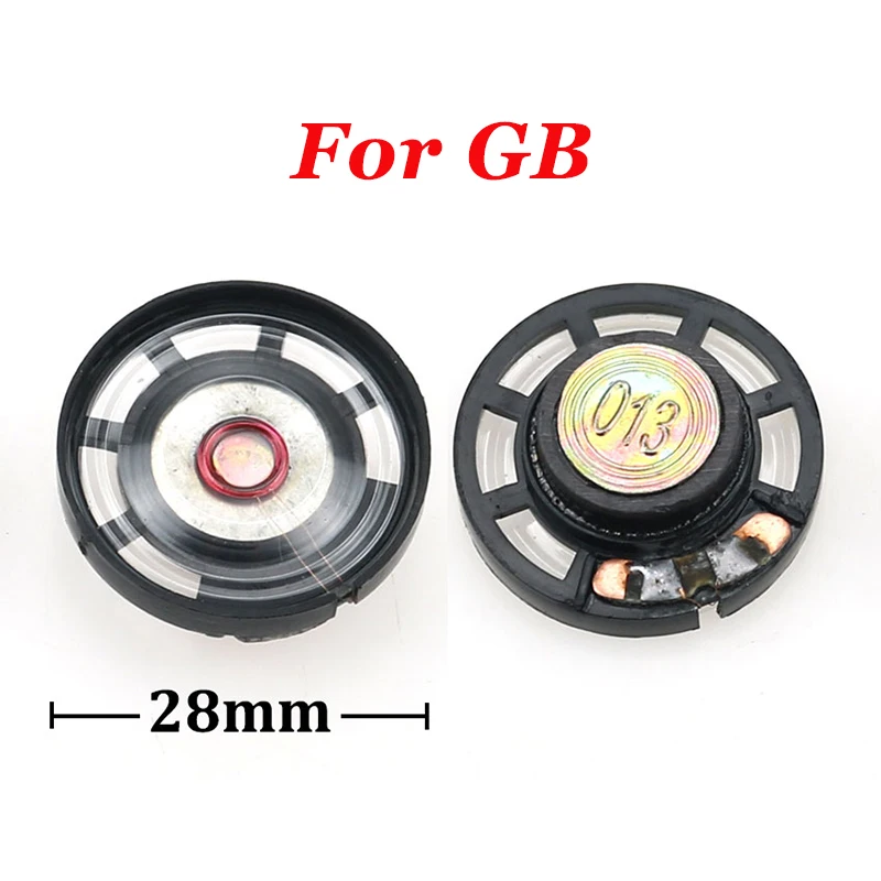 2 uds 20mm 23mm 28mm altavoz interno de repuesto para GB GBA GBC GBA SP para NDSL NDSi NDSi XL - imagen 2