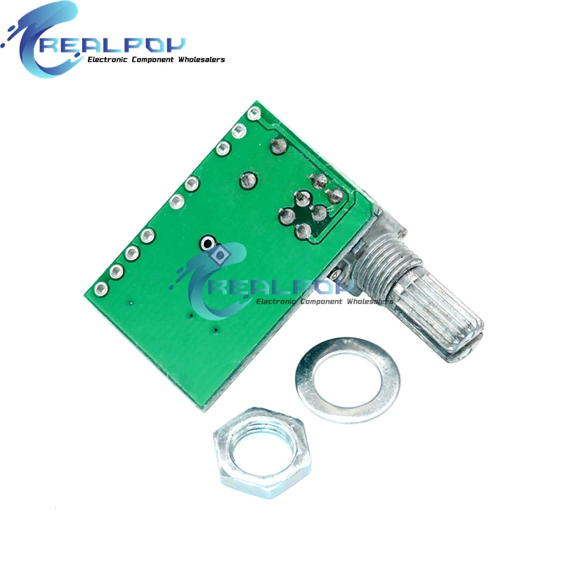 PAM8403 Placa amplificadora de audio de potencia de 5 V 2 canales 3 W W Control de volumen Alimentación USB - imagen 3