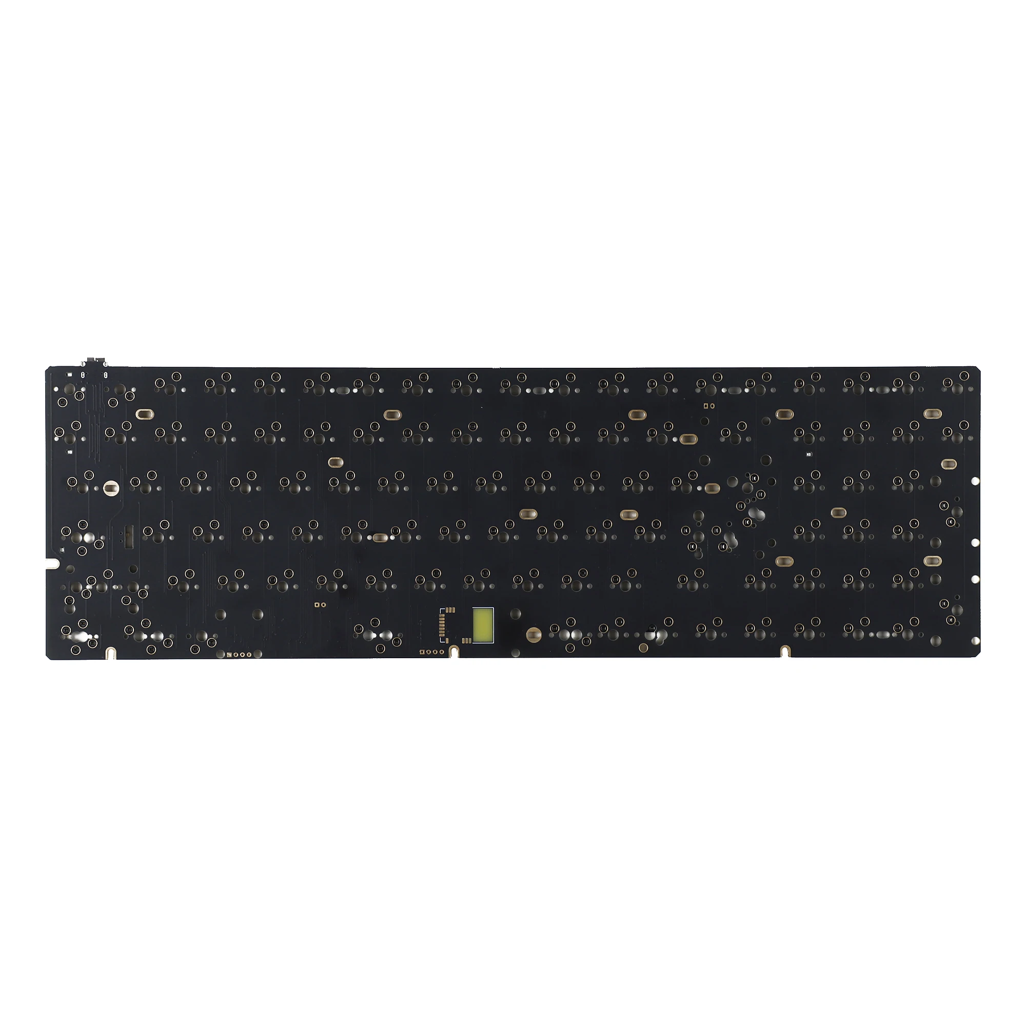 YMD96XS Ble Bluetooth Versión inalámbrica Teclado 96 Kit de madera Estándar ANSI ISO QMK a través del kit Hotswap 96 - imagen 5