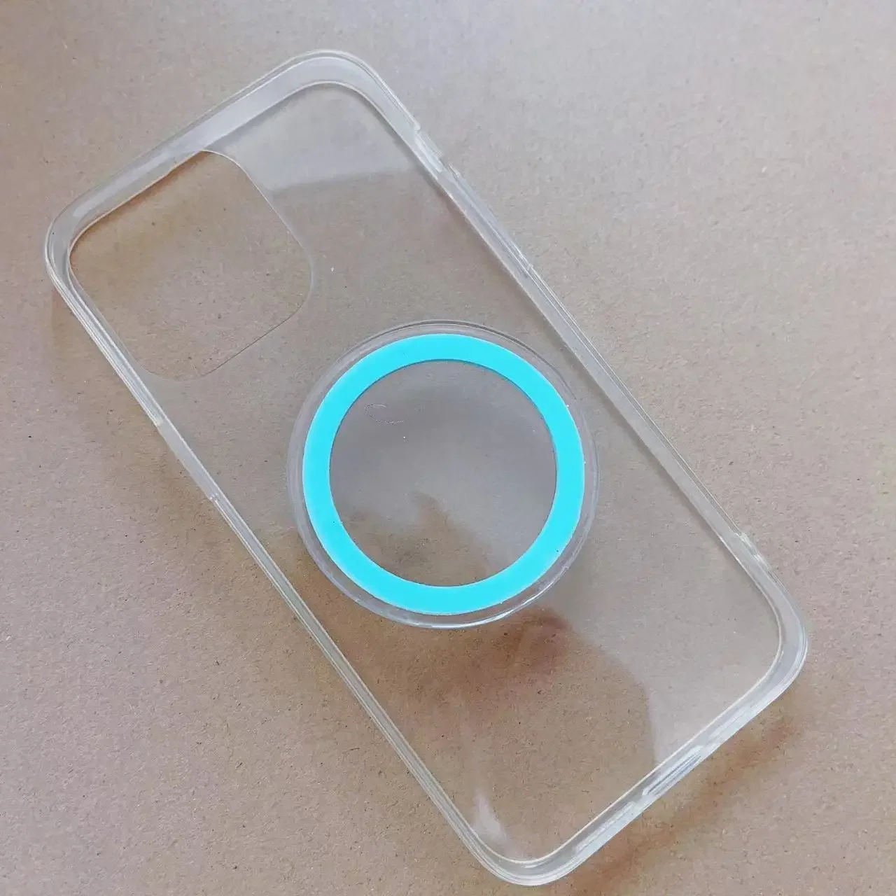 Pegatina de Base magnética segura para Mac redonda para IPhone 15 14 13 12 11 Pro Max Magsafe soporte de agarre de bolsillo soporte de expansión - imagen 3