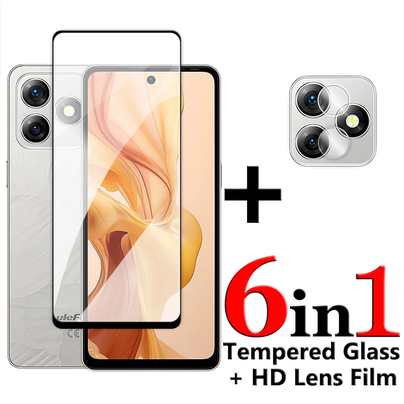 Para Ulefone Note 18 Ultra vidrio para Ulefone Note 18 Ultra 5G vidrio templado 6,78 pulgadas 2.5D cubierta completa pegamento HD Protector de pantalla - imagen 2
