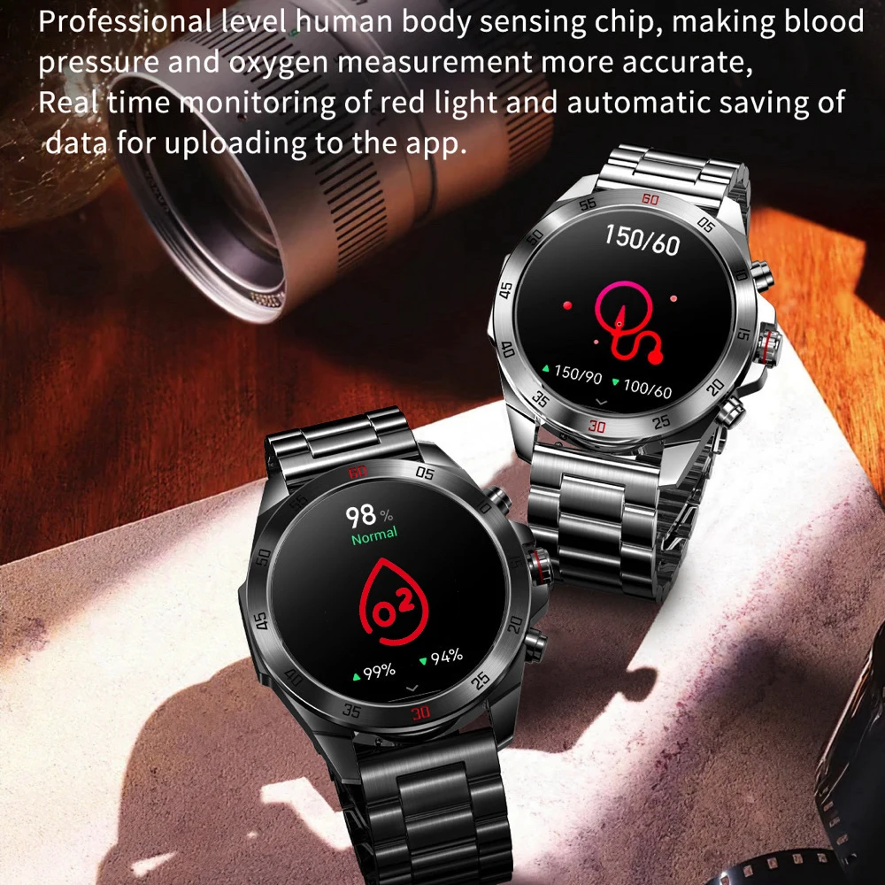Reloj inteligente con pantalla AMOLED de 1,43 pulgadas para mujer, llamada de diente azul, prueba de salud de negocios, reloj inteligente para hombres, deportes impermeables, Fitness, música para dormir - imagen 5
