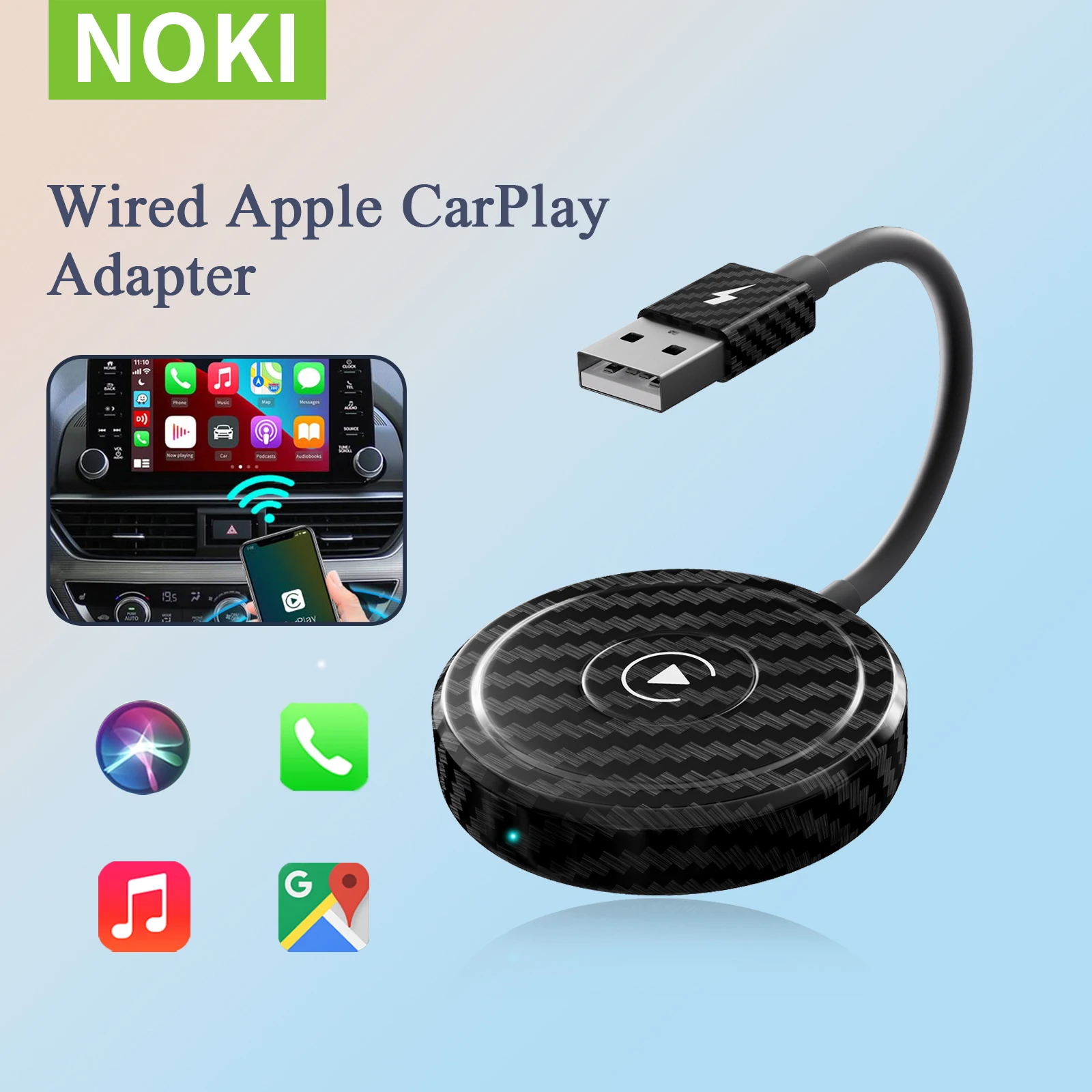 Adaptador CarPlay Inalámbrico – Compatible iOS 10+ Coches 2015+ - imagen 4