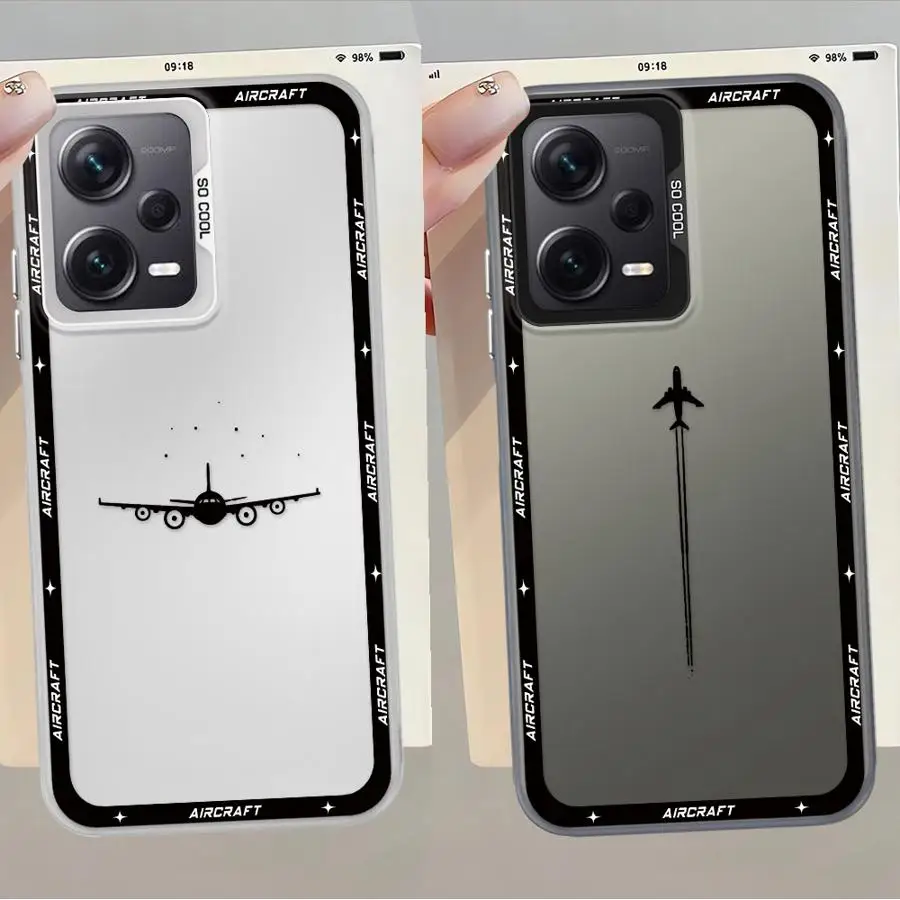 Funda de aviones para Xiaomi Redmi 9T A5 10C 13C 14C A1 A2 Plus 9C 12C K60 funda trasera para teléfono - imagen 5