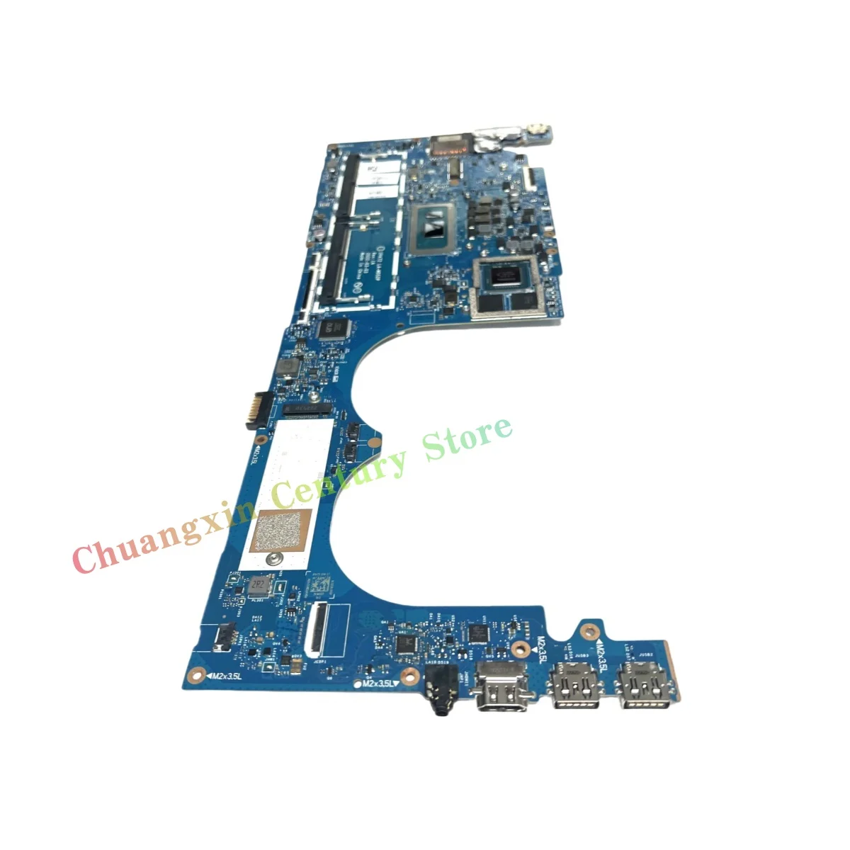 Placa base de LA-M052P para portátil HP ENVY 17-CR, con CPU I7-1255U RTX 2050, 4GB, GPU 100% completamente probado - imagen 4