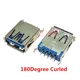 180Degree Curled