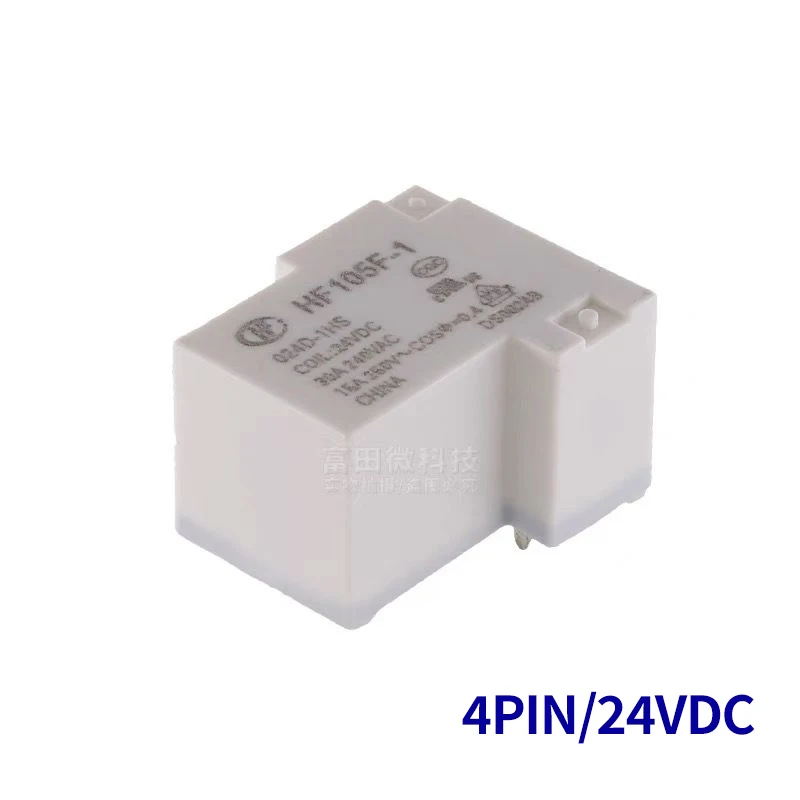1 Uds 24V relé de potencia NT90RHAE24CB RA1-124LM-S HF105F-1-024D-1HS SLA-S-124DMJ 4PIN 30A compatibilidad perfecta - imagen 5