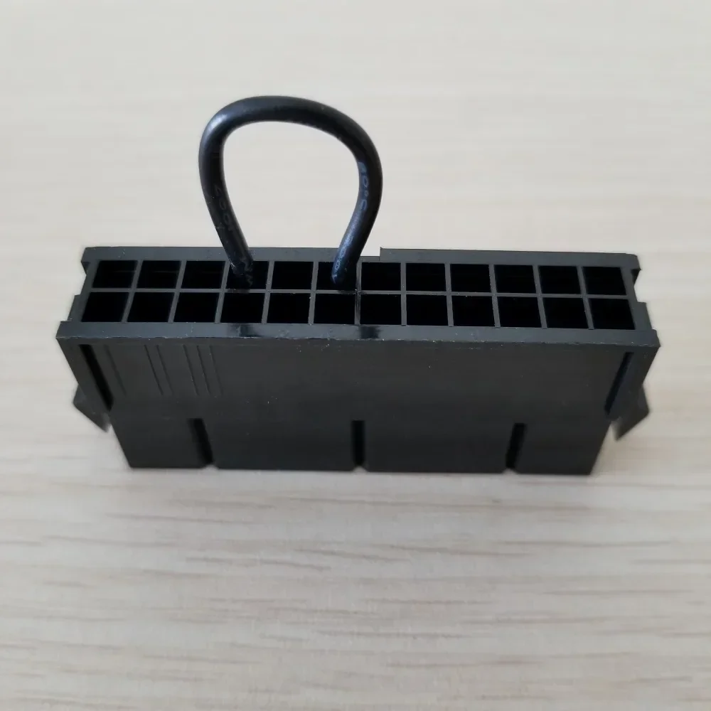 10 Uds ATX PSU 24pin fuente de alimentación puente arranque Jack adaptador conector para servidor BTC Miner Machine - imagen 4