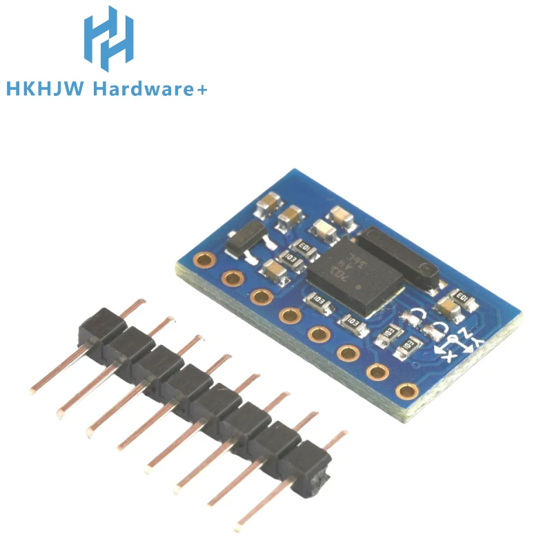 Módulo de sensor BNO055 de 9 ejes GY-BNO055 9-DOF: orientación absoluta, giroscopio, acelerómetro, serie I2C, placa de ruptura para Arduino - imagen 3