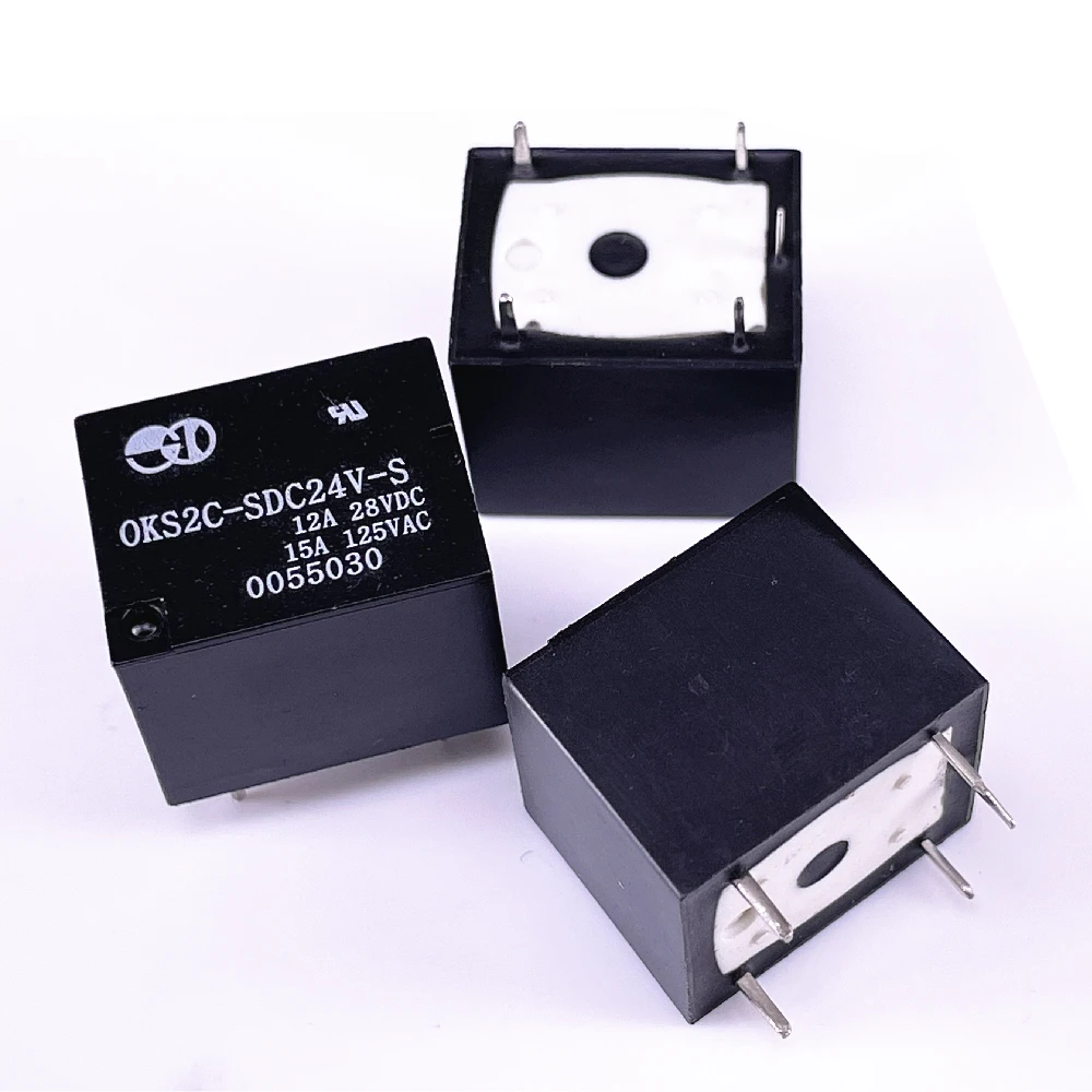 Nuevo original (5 uds) OKS2C-SDC24V-S 24V 15A relé de 5 pines - imagen 2
