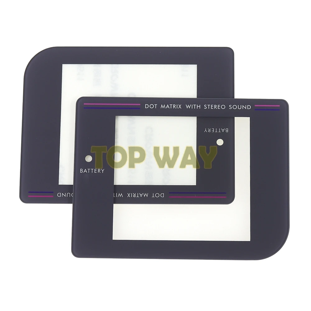 20 piezas para Nintendo GameBoy Zero DMG-01 para Raspberry Pi modificar cubierta protectora estrecha lente de pantalla de cristal para GB - imagen 5