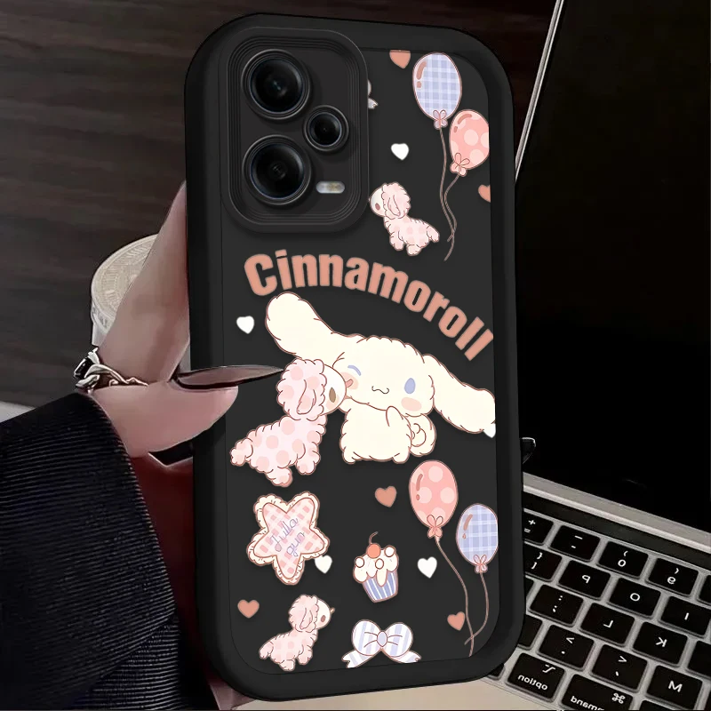 Funda bonita Sanrio Cinnamoroll para Xiaomi Redmi Note 13 14 12 11 Pro Plus 5G 14S 12S 11S 10S 10 9 Redmi 14C 13C 12C 12 4G - imagen 4