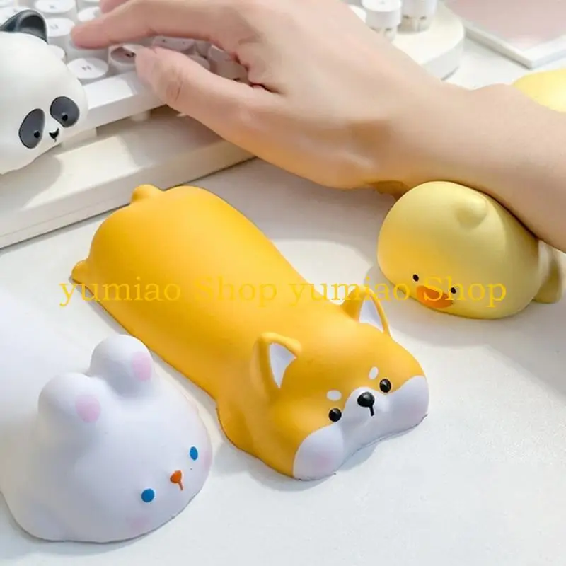 587b Mat descanso muñeca dibujos animados para computadora portátil computadora portátil Pad ergonómica para - imagen 4