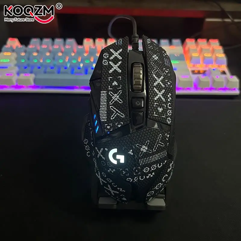 Pegatina antideslizante para ratón, Cinta de agarre para ratón, patín hecho a mano, antideslizante, succiona el sudor para G402, 1 unidad - imagen 2