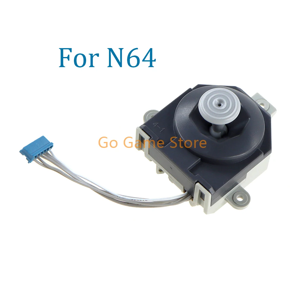 Joystick analógico 3D Original para piezas de reparación de controlador Nintendo N64, 1 ud.
