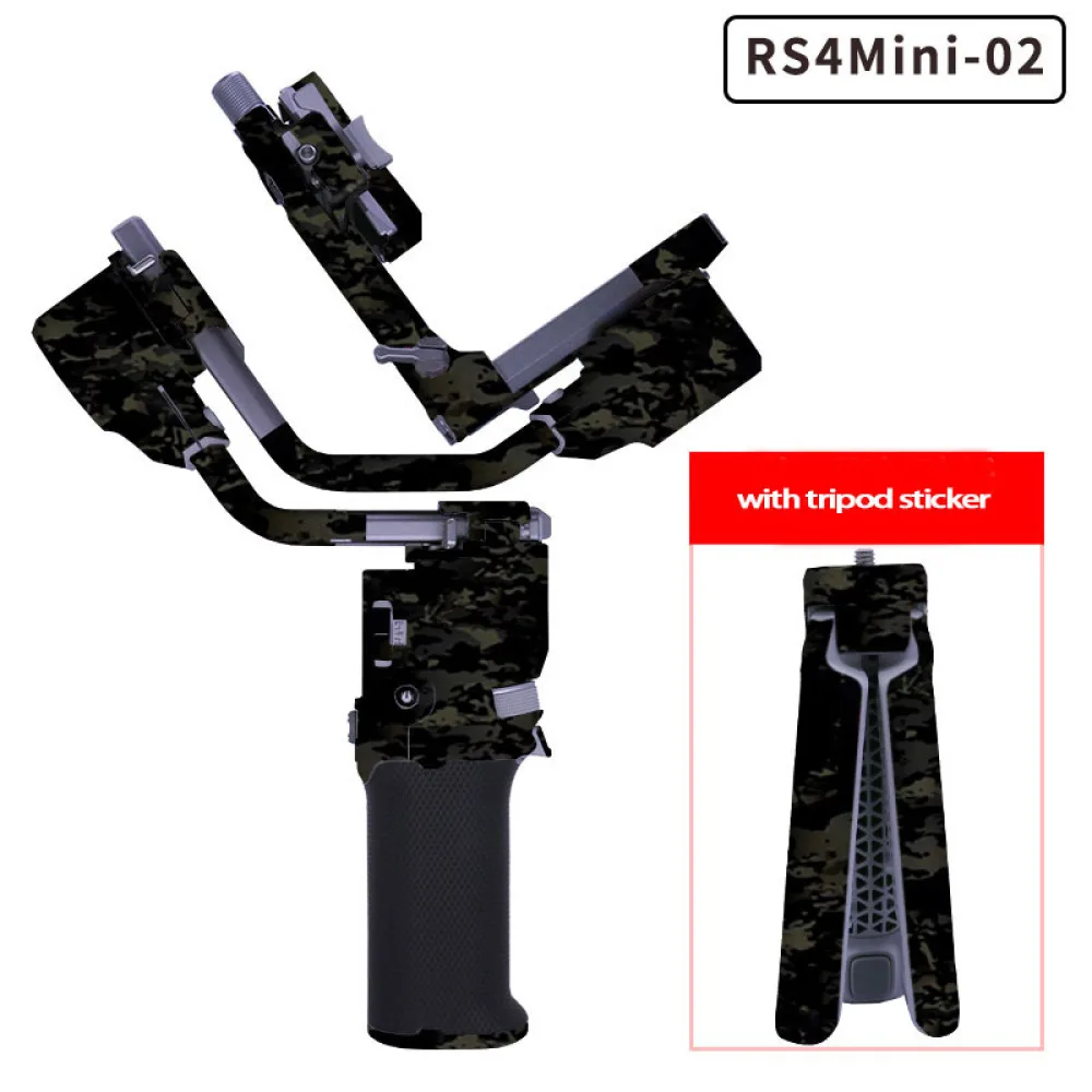 Piel para DJI RS4 Mini pegatinas de cardán para RONIN RS 4 Mini pegatina estabilizadora piel RS4mini película protectora envolvente - imagen 2