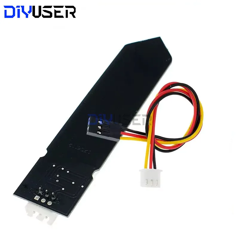 DIYUSER sensor capacitivo de humedad del suelo resistente a la corrosión cable de amplio voltaje Sensor capacitivo analógico de humedad del suelo V1.2 - imagen 2