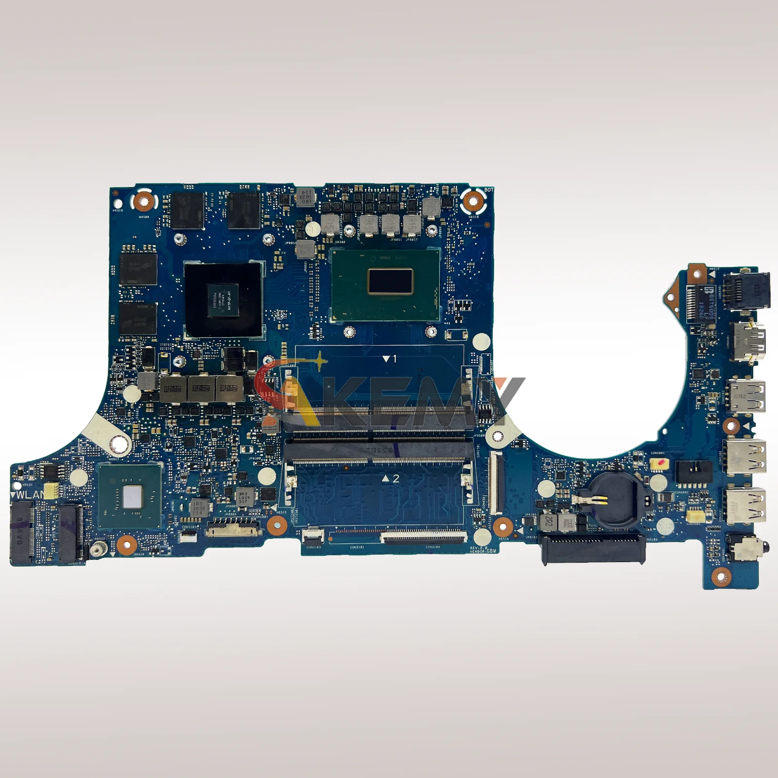 Placa base para ordenador portátil FX505GD para ASUS TUF Gaming FX505 FX86FE FX86FD FX505GD FX505GE FX505GT placa base para portátil con CPU I5 I7 I9 - imagen 3