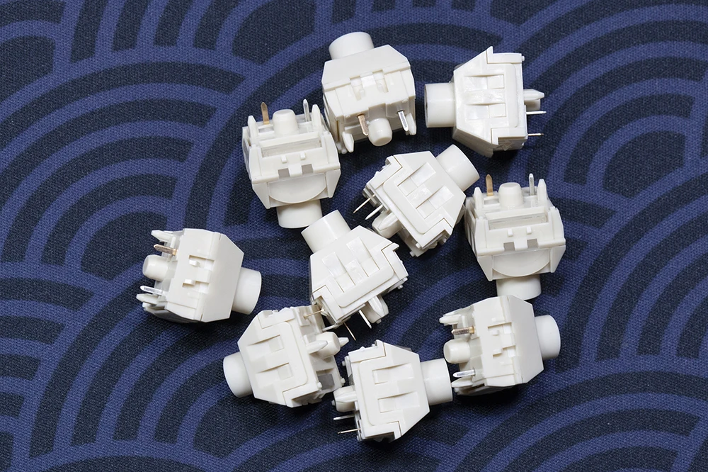 Kailh BOX Ice Cream Pro Max Switch Linear5pin RGB SMD 45g mx switch para teclado mecánico 50M prelumbado - imagen 2